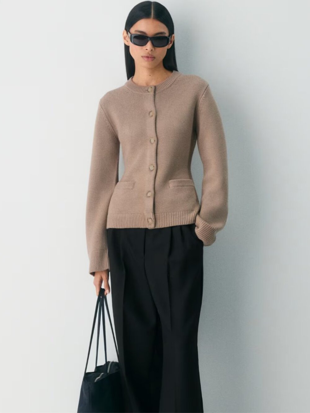Babaton Meraki Merino Wool Cardigan - Picture 8 of 8